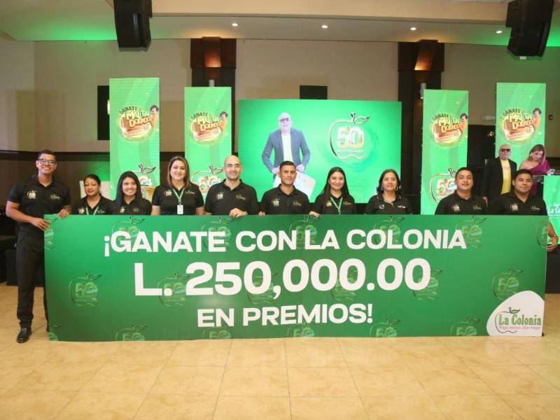 La Colonia presenta su nueva promoción “¡Gánate el maletín dorado!”, en su 50 aniversario