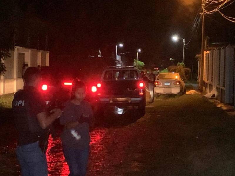 Lugar de los hechos en Olanchito, Yoro.