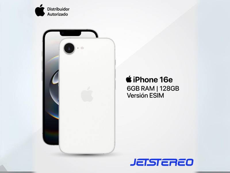 Jetstereo completa su catálogo de Apple con la llegada del iPhone 16e, ya disponible en tiendas