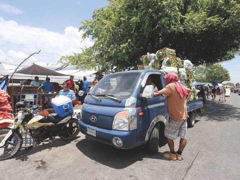Las protestan han causado un caos en la zona de la Central de Abastos