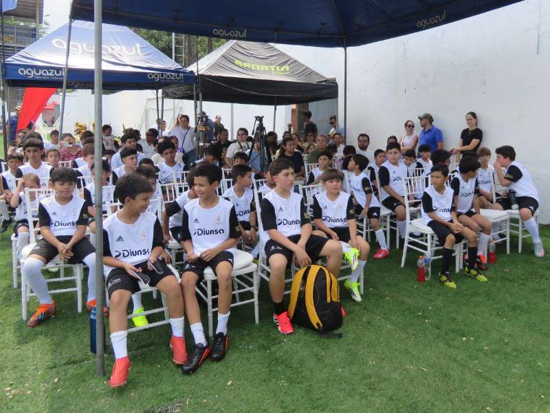 Diunsa da inicio a los Clinics de la Fundación Real Madrid en Honduras