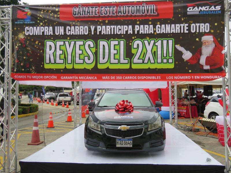 Creditón: gran feria de autos en San Pedro Sula se lleva a cabo del 13 al 15 de diciembre