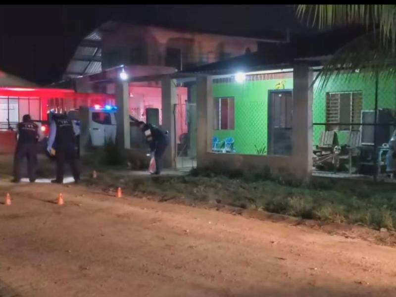 En esta vivienda fueron ultimados los esposos Yoselin Guifarro García y Jorge Orlando Dubón González.