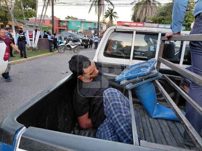 Los presuntos agresores fueron capturados.