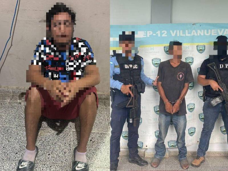 Hombres capturados por la DPI, sospechosos por la muerte de un adulto mayor en Villanueva.