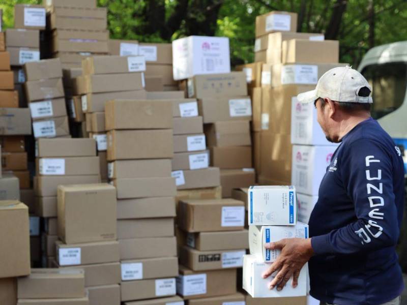 Lote de medicamentos valorado en más de 96 millones de lempiras.