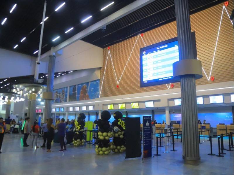 La aerolínea Spirit celebraba el inicio de 2026 desde el aeropuerto internacional Ramón Villeda Morales, donde operaba siete frecuencias semanales a cuatro diferentes ciudades de Estados Unidos.
