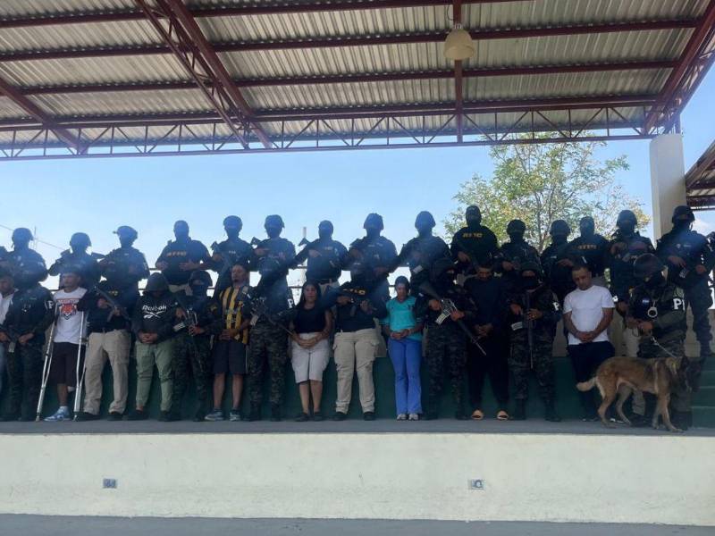 Entre los 14 requeridos están tres personas que ya guardan prisión, pero que según el Ministerio Público, también son parte de la Pandilla 18