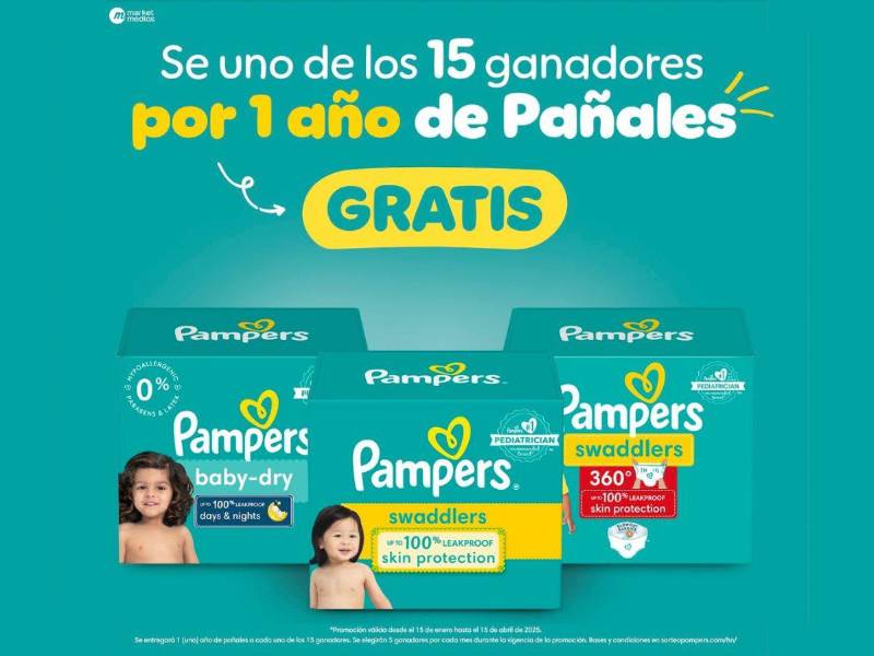 Supermercados La Colonia y Pampers celebran a los primeros ganadores de su promo “1 año de pañales gratis”