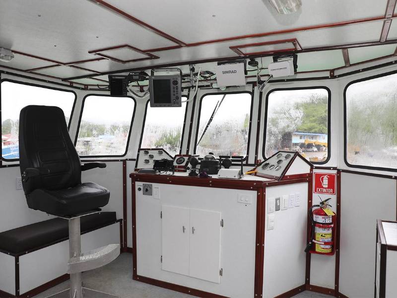 Esta restauración asegura que el remolcador esté en condiciones óptimas para contribuir a las operaciones portuarias.