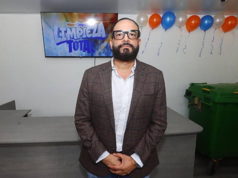 Renán Cantarero, gerente general de HiperLimpieza.