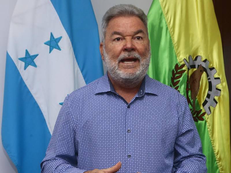El alcalde de San Pedro Sula, Roberto Contreras.