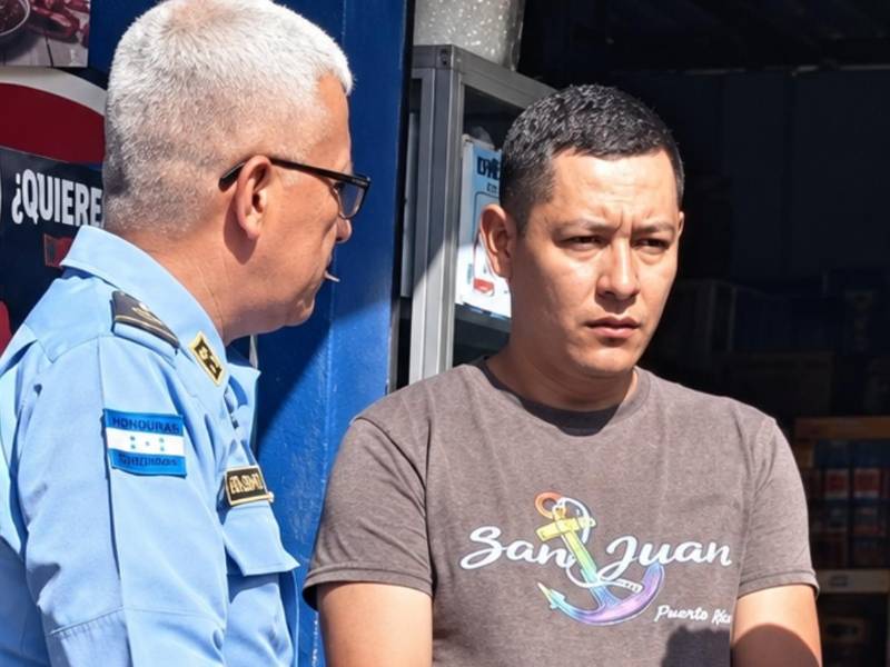 Edwin Alexander Hernández es señalado por las autoridades como sospechoso del femicidio de Vianka García, ocurrido el 16 de julio en La Lima, Cortés.