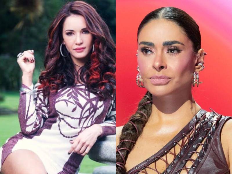 Galilea Montijo y su ahora fallecida amiga Lilián Elizalde.