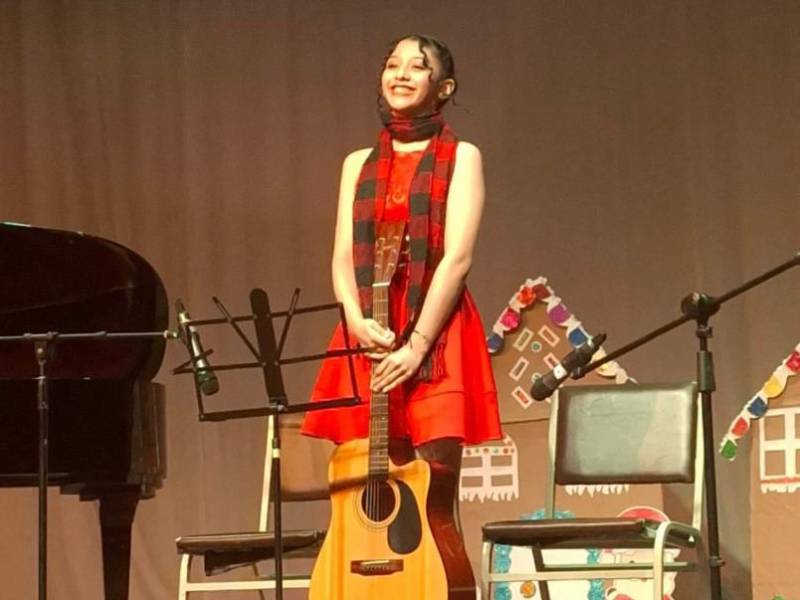 La música no falta en el centro artístico, la multidisciplina permite elegir a los más pequeños del hogar.