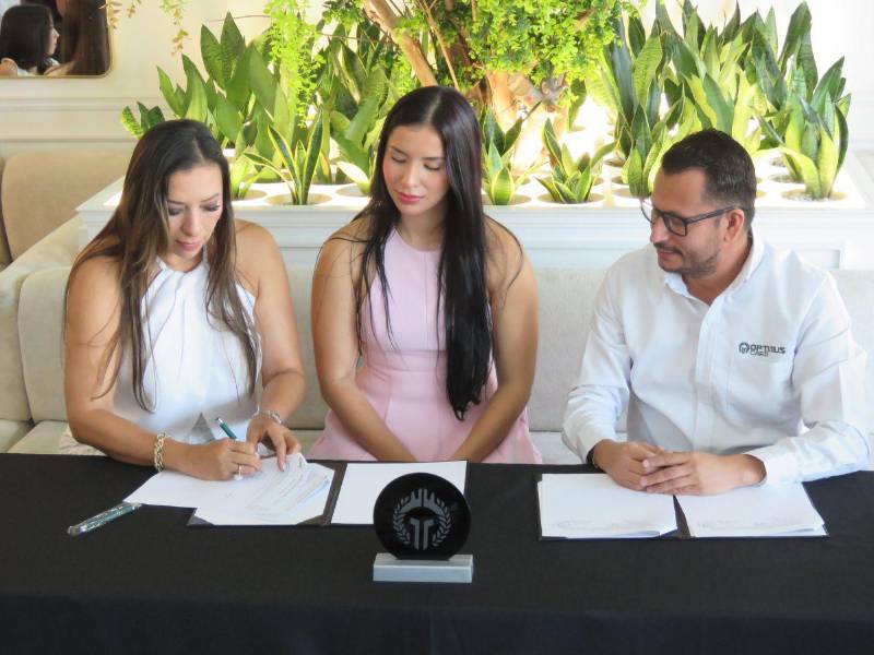 UTH, Optimus Card e Incanta firman alianza que beneficiará al buen café y a la educación