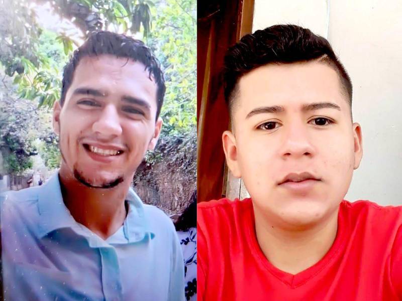 Anaín Fernández Perdomo (izquierda) murió el día del ataque, mientras que Brayan Fernández la noche del martes.