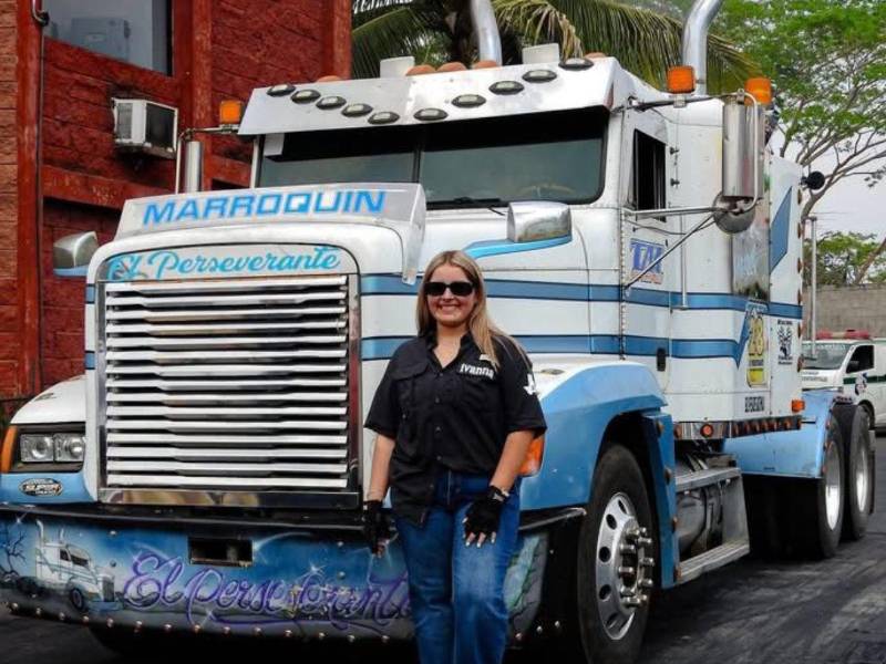 Ivanna lista para la competencia.