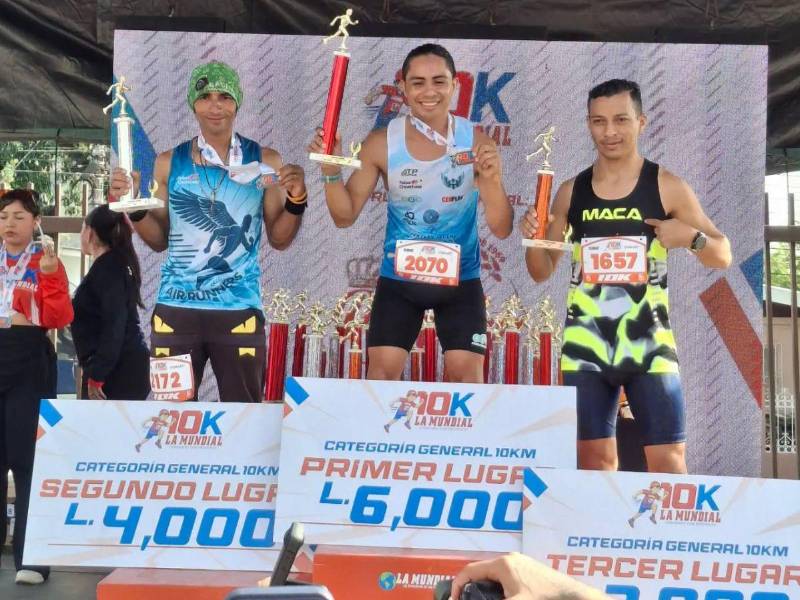 Walter Rodríguez, Kelvin Gallo y Edwin Ávila.