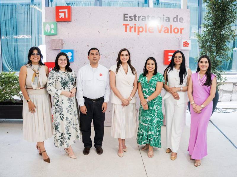 Equipo Sostenibilidad BAC Honduras.