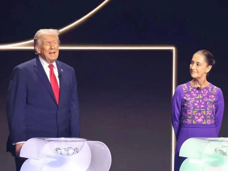 Donald Trump y Clauida Sheinbaum.
