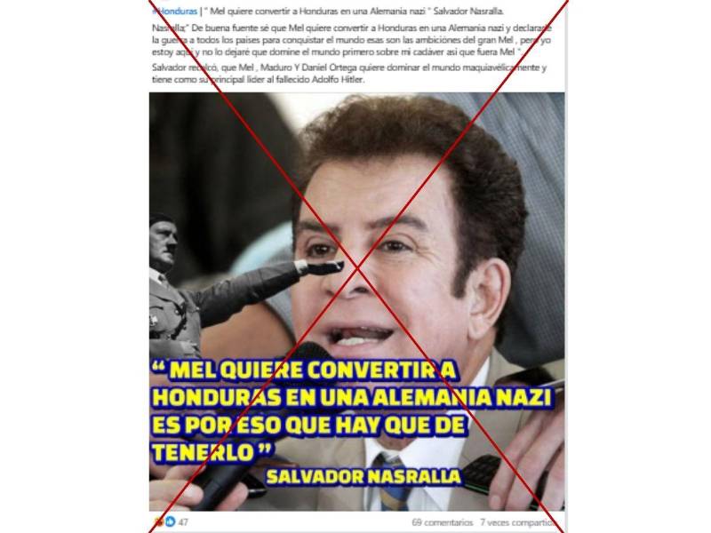 Captura de pantalla a una publicación de Facebook hecha el 8 de septiembre de 2025.