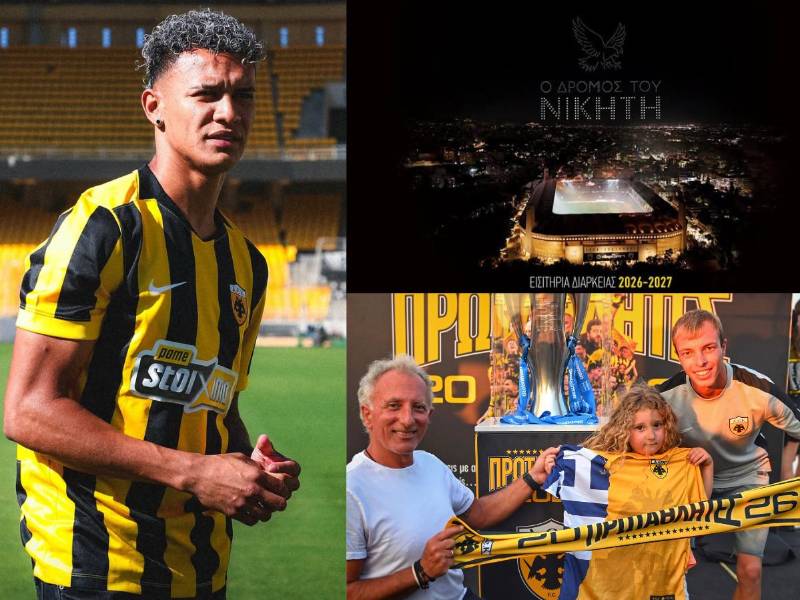 El mediocampista hondureño Kervin Arriaga se convirtió oficialmente en nuevo jugador del AEK de Atenas, dejando el Levante de España para afrontar una nueva aventura en el fútbol europeo. El catracho firmó un contrato que lo vincula con el conjunto griego hasta 2030. FOTO redes del club.