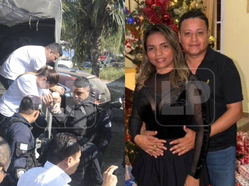 Los dos sospechosos del asesinato de los esposos Sobeyda Rodríguez García y José Darío Caballero Zelaya comparecieron este martes 17 de febrero ante los juzgados competentes, en el marco de la audiencia inicial por el crimen ocurrido el pasado 10 de febrero en El Progreso, Yoro.