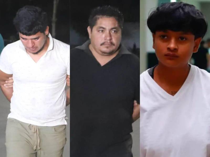Kevin Eduardo Ramírez Lemus, Erick Matute Rodríguez y Gloria Judith Hernández Zelaya son los tres acusados del crimen de Karla Vigil.