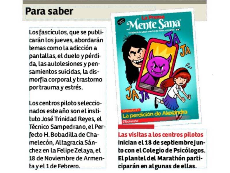 LA PRENSA lanza con éxito la segunda edición de Mente Sana