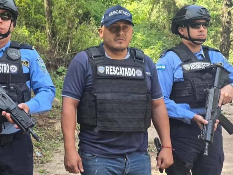 <b>Osman Javier Castro Salgado fue rescatado por agentes de la Unidad Nacional Antisecuestros.</b>