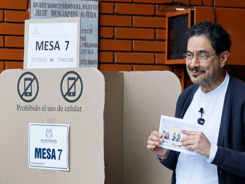 La segunda vuelta presidencial de este domingo en Colombia tuvo una participación récord del 63,59 %.