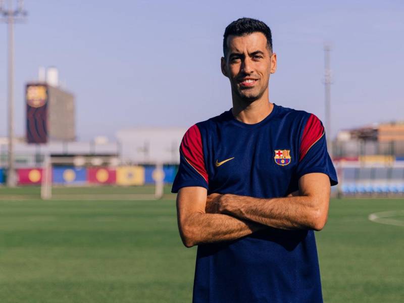 Sergio Busquets será uno de los asistentes de Juliano Belletti en el Barça Atlètic. FOTO del barca.