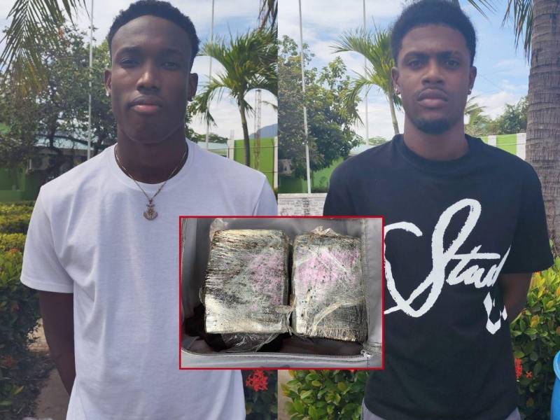 Tres hombres fueron detenidos la mañana de este miércoles en el <b>muelle de cabotaje</b> de La Ceiba, Atlántida, tras ser requeridos por agentes de la Dirección Nacional de Servicios Policiales Fronterizos (<b>DNSPF</b>) cuando presuntamente transportaban varios paquetes de dinero en efectivo ocultos dentro de <b>dos maletas.</b>