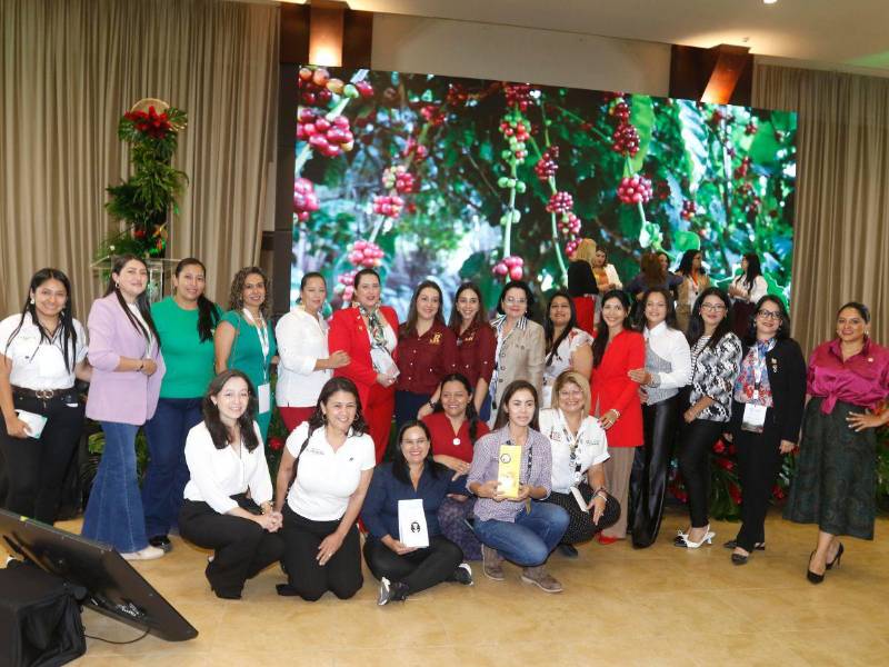 La Alianza de Mujeres en Café (Amucafé) participó en el panel.