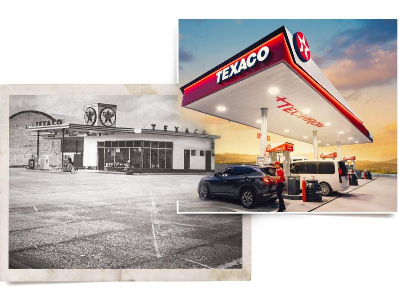 En Guatemala también Texaco tiene una presencia muy sólida confirmando su liderazgo en la región.