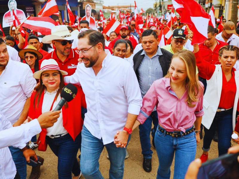 Jorge Cálix visitó Catacamas, Olancho.