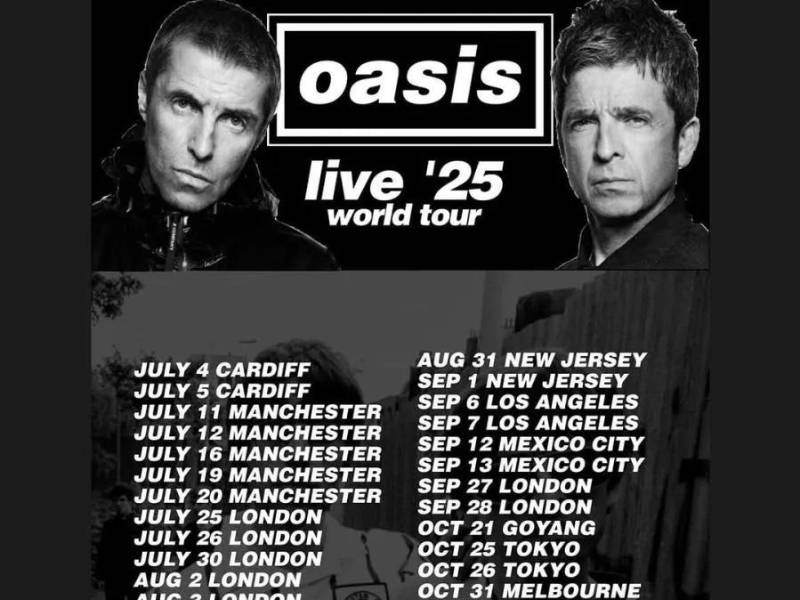 La gira de este año inicia el 4 de julio.