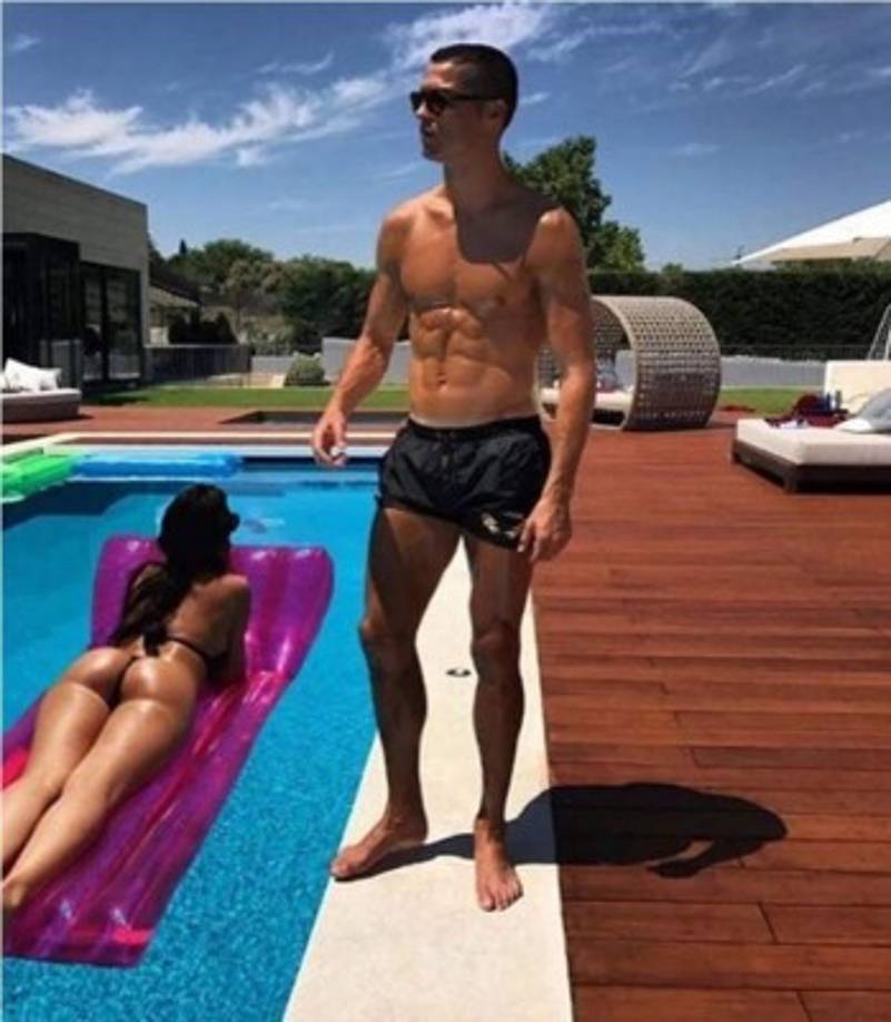 Cristiano Ronaldo y Georgina Rodríguez son la pareja del momento en el mundo del fútbol. Foto Instagram