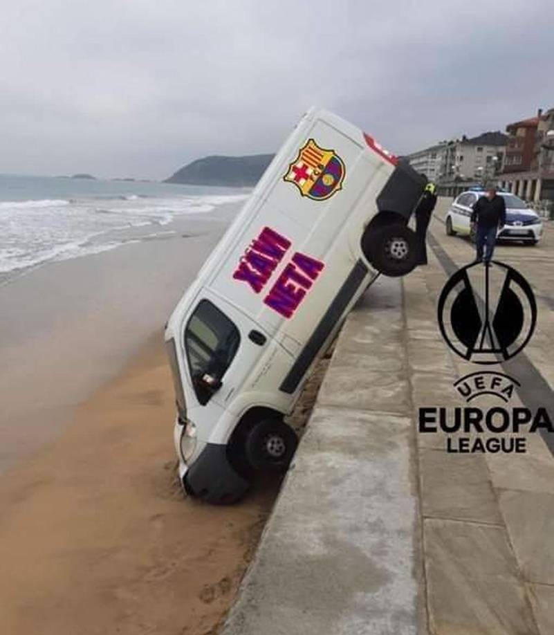 ¡Se fundió la Xavineta! Los memes se burlan del Barcelona tras quedar fuera de la Europa League