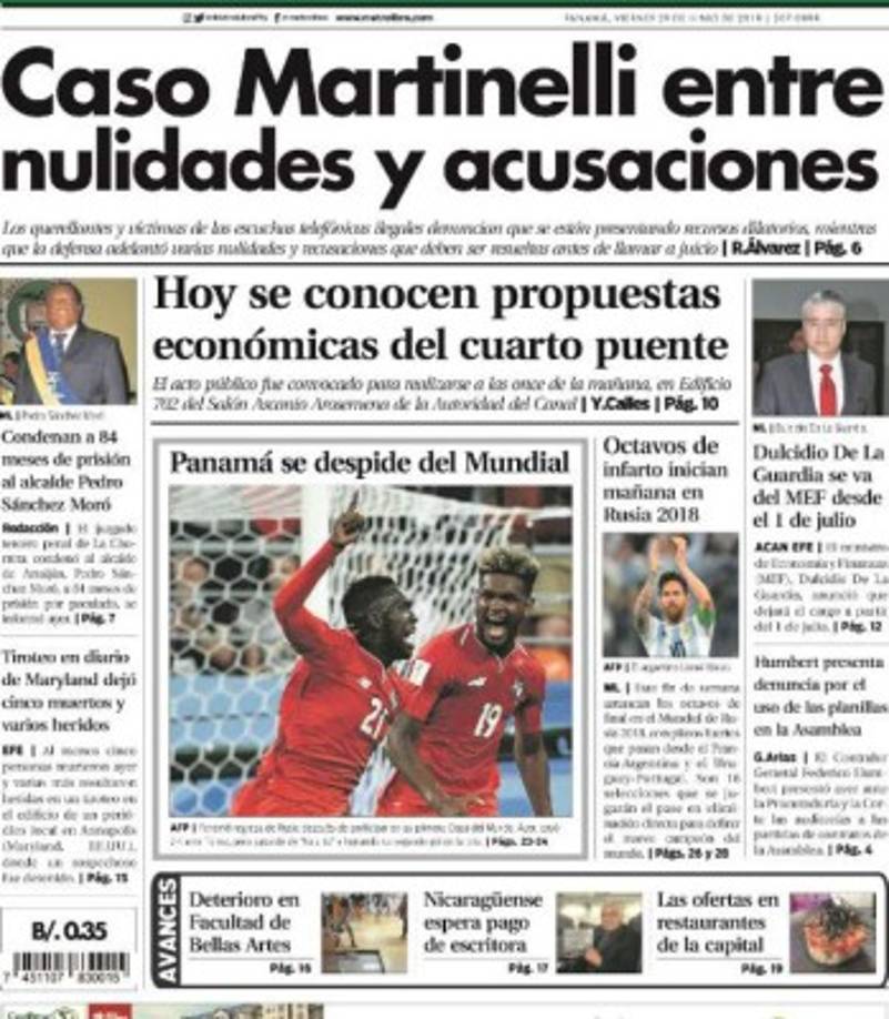 Los panameños se han despedido del Mundial de Rusia.