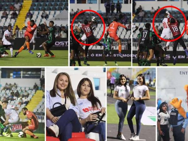 Las imágenes del polémico empate del Olimpia (1-1) contra el Juticalpa FC en el estadio Nacional Chelato Uclés, por la quinta jornada del Torneo Apertura 2024.