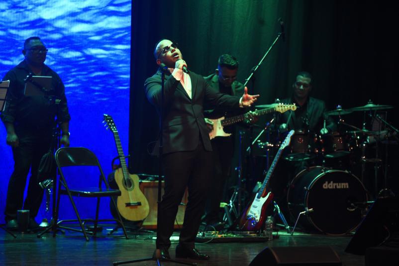 Liam y su orquesta deleitan con concierto al público sampedrano