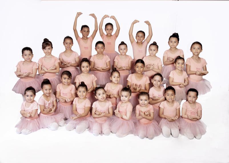 Pre y <i>primary </i>de la academia de danza.