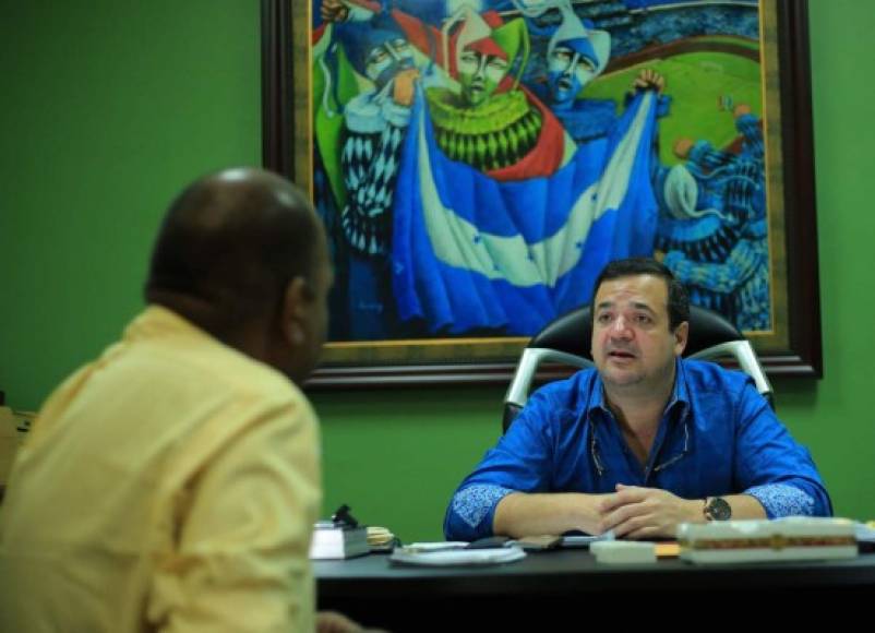 El empresario y presidente de Marathón, Yankel Rosenthal, ofreció una entrevista a LA PRENSA en la que habló del equipo. Horas después fue arrestado al llegar al aeropuerto de Miami, Estados Unidos.