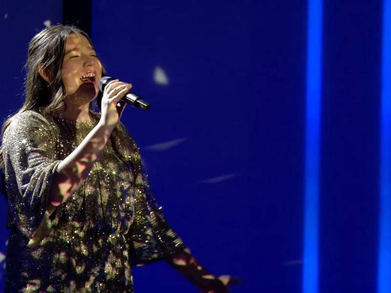 Carla Zaldívar cautivó con su poderosa voz en ‘Idol Kids”.