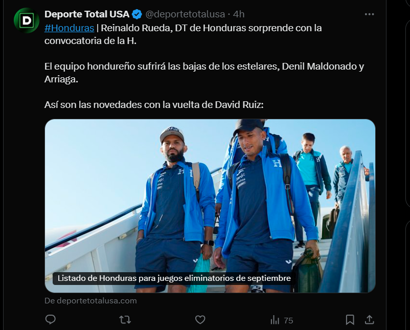 Así reaccionó la prensa a la convocatoria de Honduras para la eliminatoria