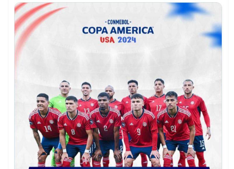 La Conmebol le dio la bienvenida a Costa Rica tras la clasificación de los ticos a la Copa América 2024.