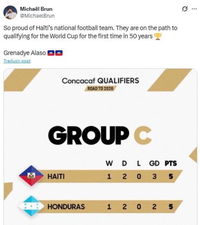 Esto dicen los medios de Haití previo al duelo ante Honduras por las eliminatorias