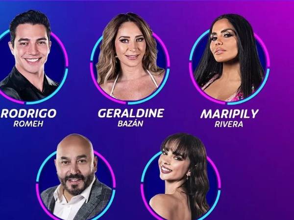 Los finalistas de “La casa de los Famosos” de Telemundo.